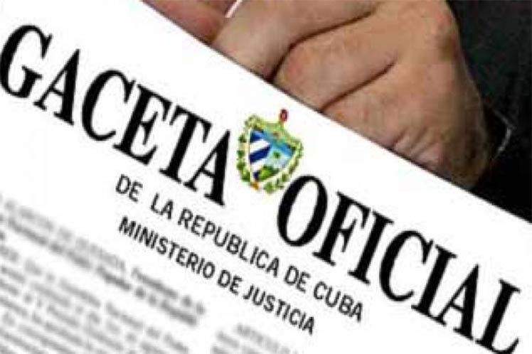 Cuba Gaceta Oficial