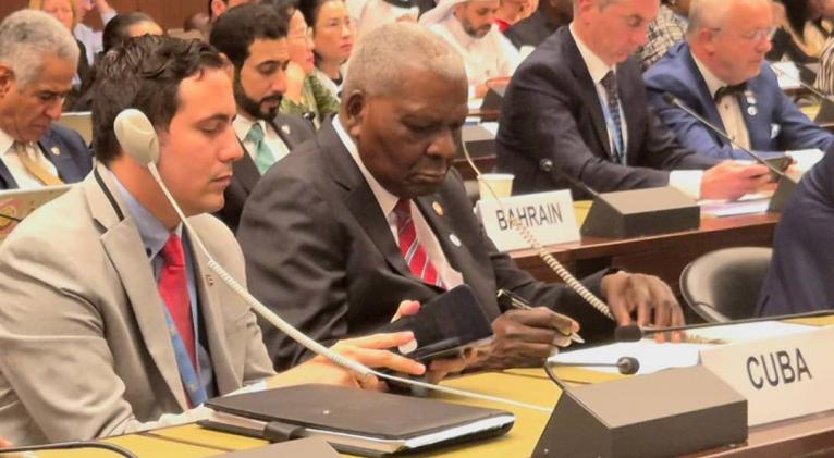 Cuba conversa sobre cambio climático en cita parlamentaria mundial