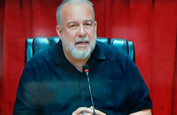 Manuel Marrero Cruz, miembro del Buró Político del Comité Central del Partido Comunista de Cuba y Primer Ministro