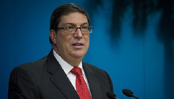 Bruno Rodríguez Parrilla, ministro de Relaciones Exteriores