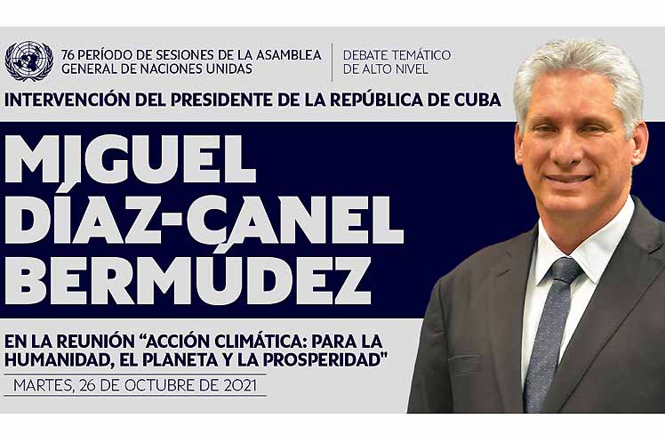 presidente de Cuba, Miguel Díaz-Canel