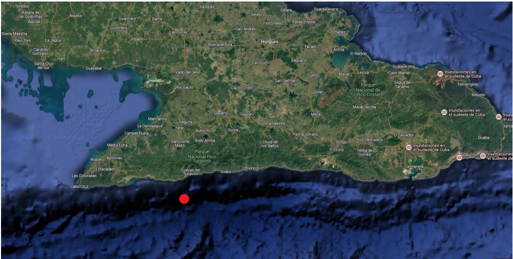  Terremoto de magnitud 4.3 en el municipio granmense de Pilón