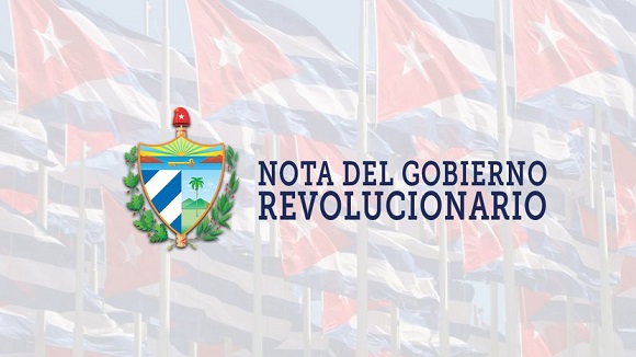 Nota del gobierno revolucionario