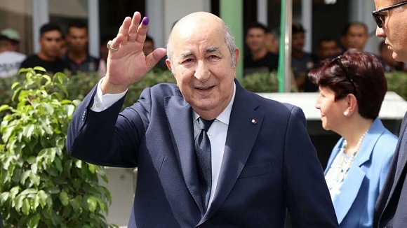 Abdelmadjid Tebboune, presidente de Argelia