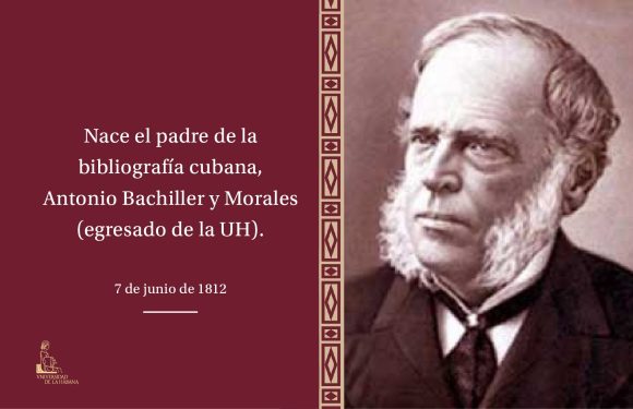 Antonio Bachiller y Morales. Foto: Universidad de La Habana. Antonio Bachiller y Morales. Foto: Universidad de La Habana.