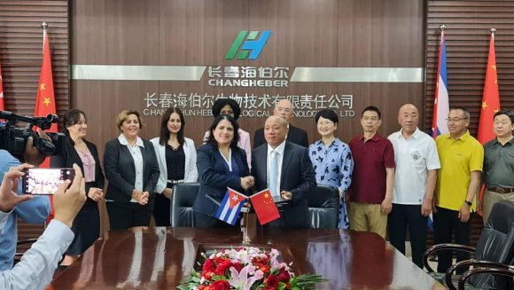 BioCubaFarma y empresa mixta china firman acuerdo