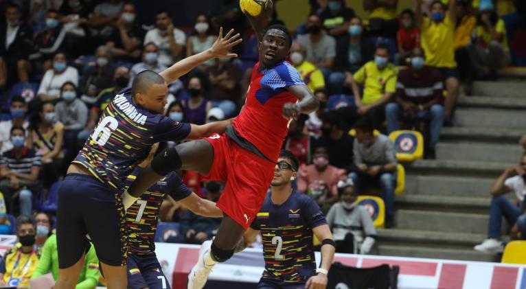 Balonmanistas cubanos