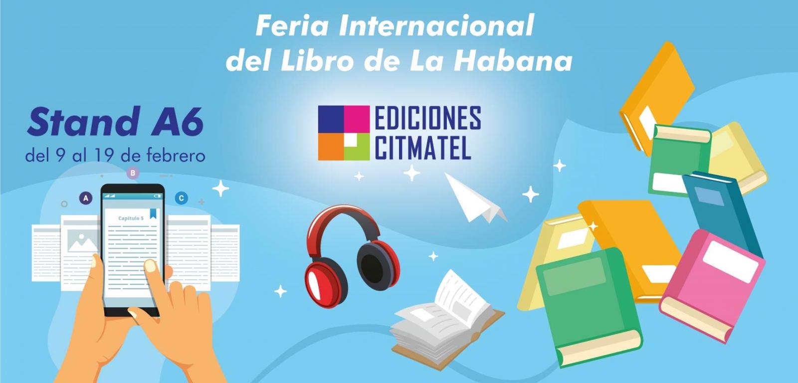 Ediciones Citmatel en FilCuba2023