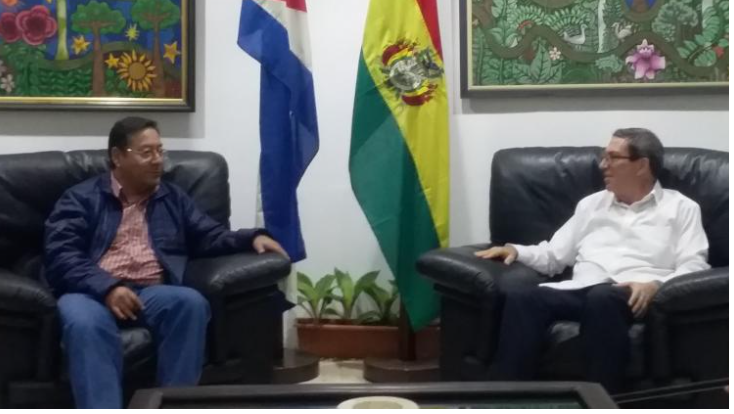 Presidente de Bolivia llega a Cuba en visita de trabajo