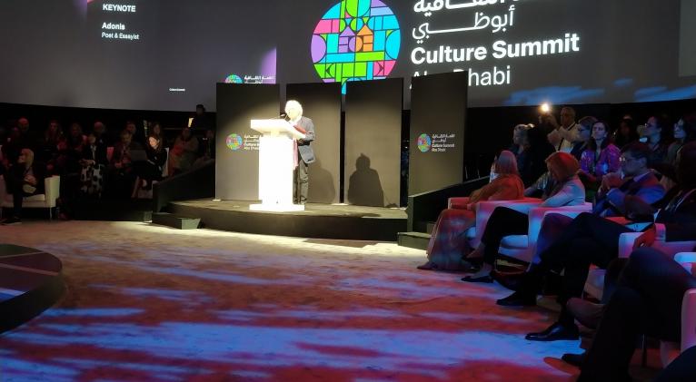 Cumbre Cultural en Abu Dhabi
