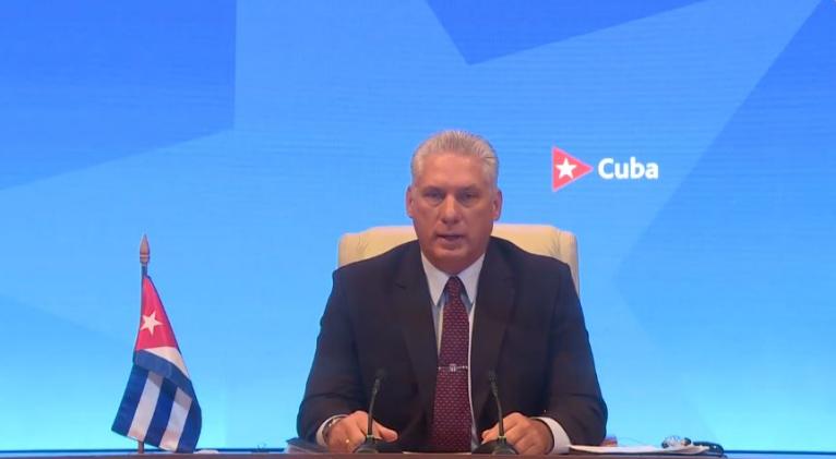 presidente cubano, Miguel Díaz-Canel