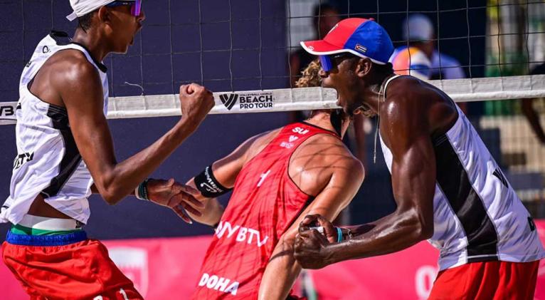 Cubanos por cupo finalista en Challenge de vóley playa en Polonia