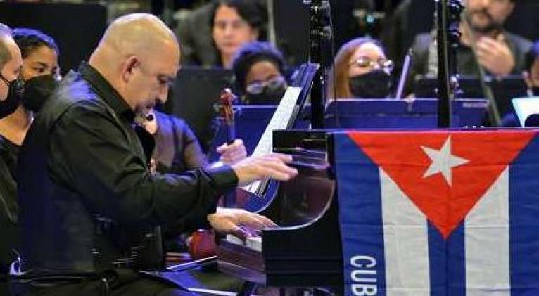 El pianista cubano residente en Estados Unidos, Nachito Herrera. Foto de Archivo