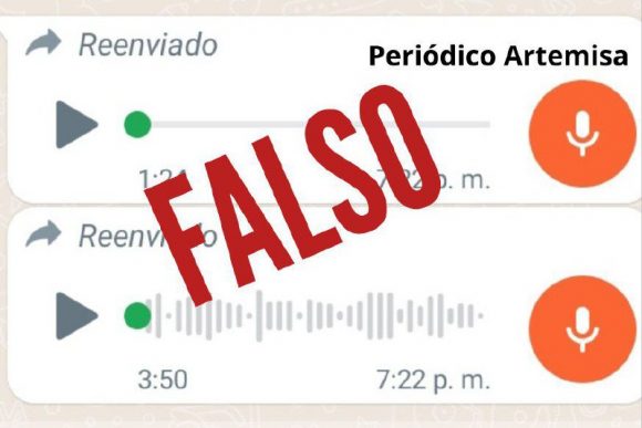 Audios falsos