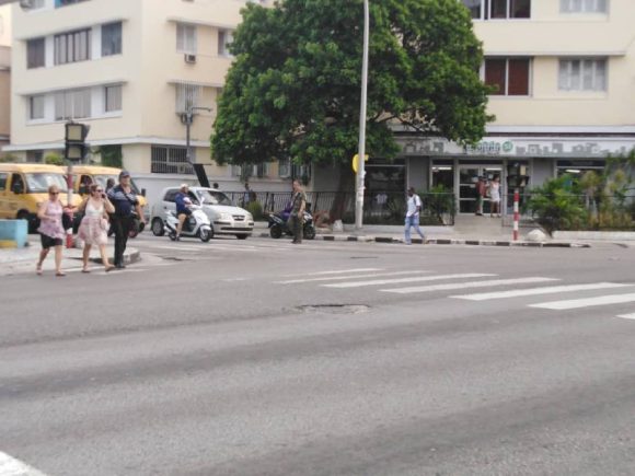 Los peatones también deben extremar las medidas. Foto: PNR