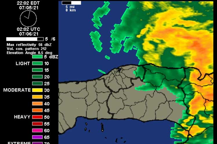 Tormenta tropical Elsa ya salió de Cuba