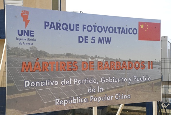 parque fotovoltaico Martires de Barbados 1