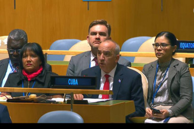 Réplica de Cuba ante la ONU contra el bloqueo de EE.UU.