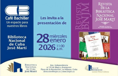 Biblioteca Nacional rendirá homenaje a José Martí