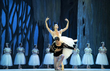 Giselle en la sala Avellaneda del Teatro Nacional
