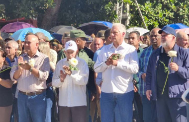 Homenaje a Camilo reafirma vigencia de su legado revolucionario