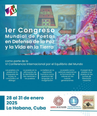 Congreso Mundial de poetas por la paz y la vida en la tierra